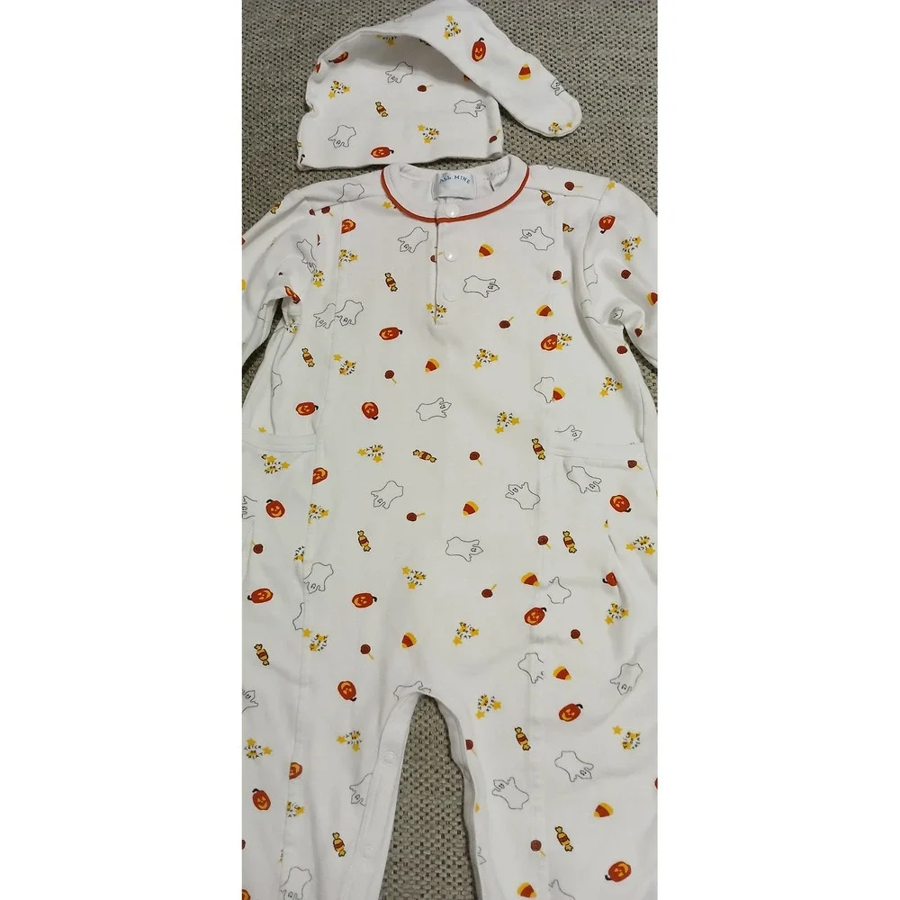 All Mine Halloween Baby‎ Outfit 24 Months One Piece & Hat Costume Trick or Treat